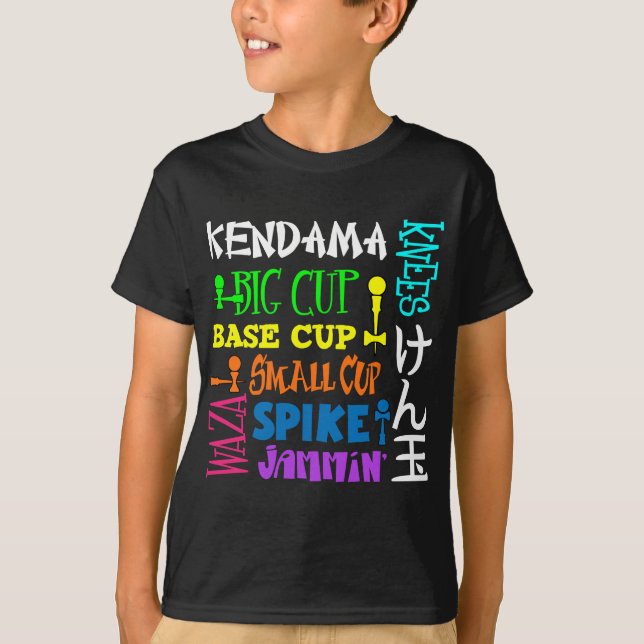 Camiseta Bloque 2 de Kendama (Anverso)