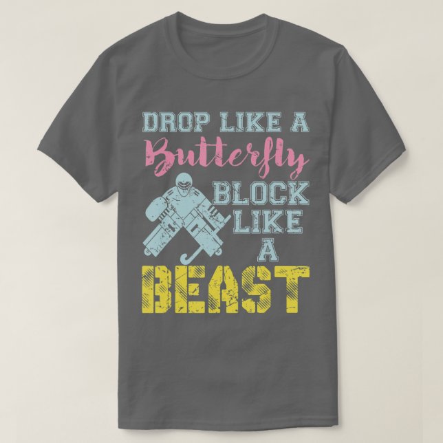 Camiseta Bloque como una Bebe CitaCampo Hockey  (Diseño del anverso)