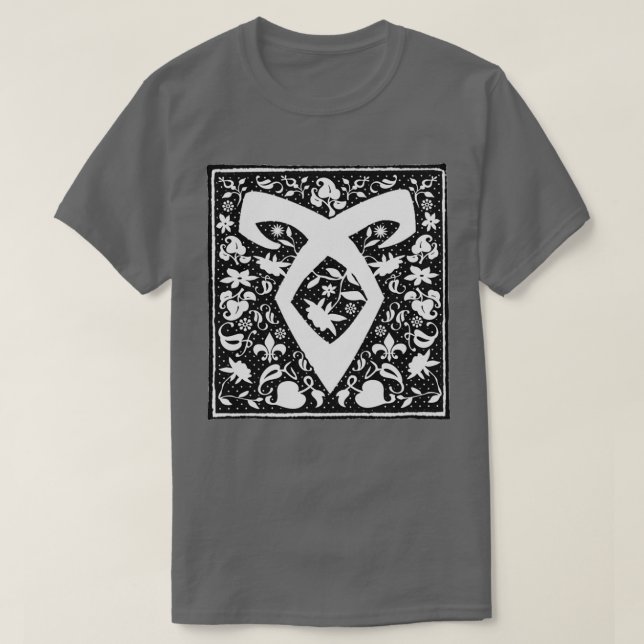 Camiseta Bloque de caligrafía de ejecución positivo (Diseño del anverso)