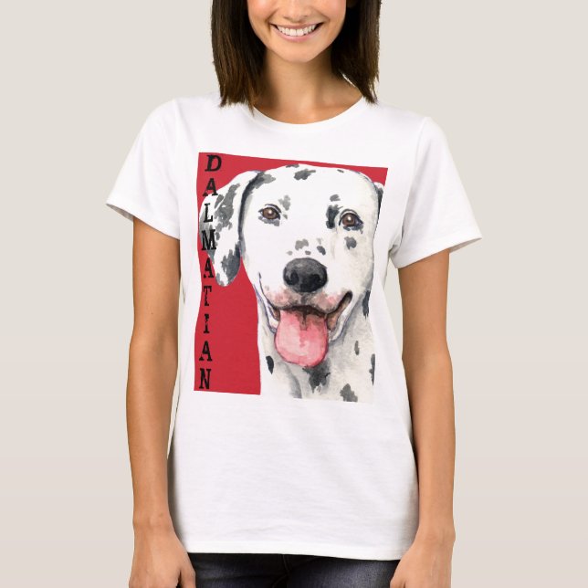 Camiseta Bloque de color dálmata (Anverso)