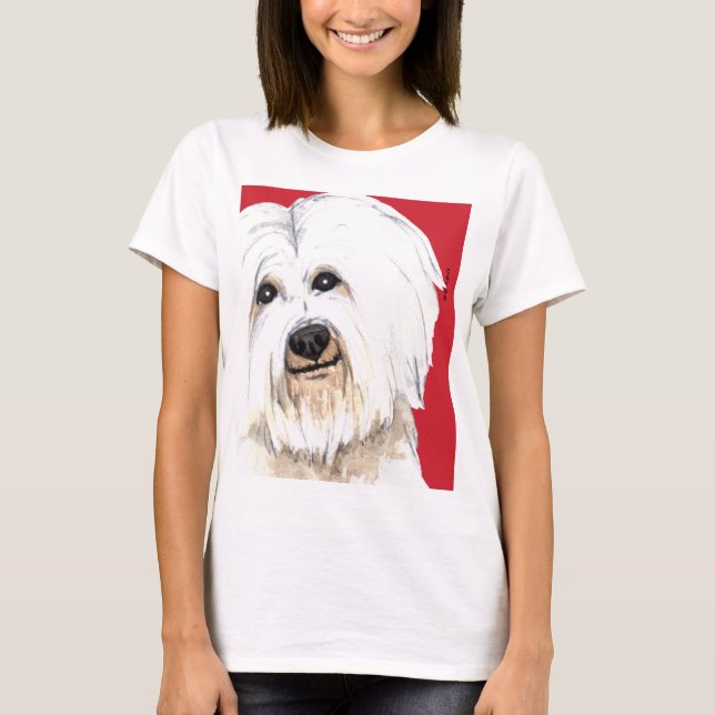 Camiseta Bloque de color de algodón (Anverso)