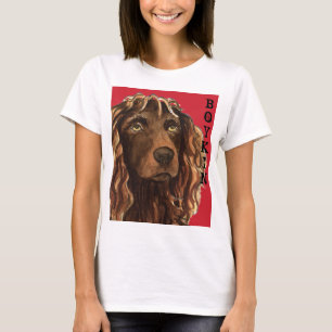 Camiseta Bloque de color de Boykin Spaniel