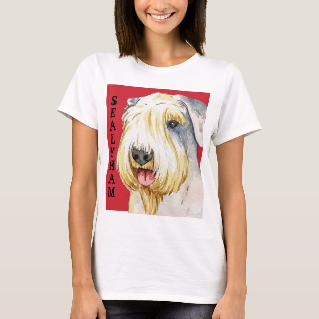 Camiseta Bloque de color Sealyham Terrier (Anverso)