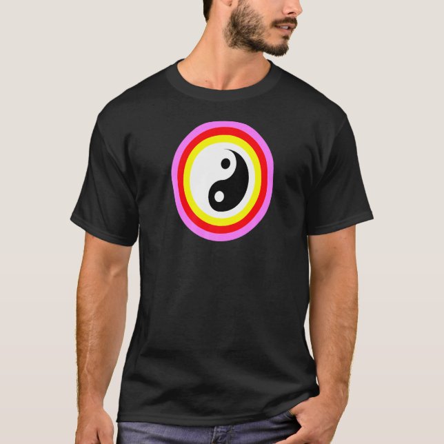 Camiseta Bloque de color Yang (Anverso)