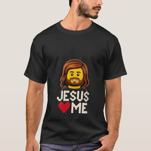 Camiseta Bloque De Construcción De Ladrillos De Constructor (Anverso)