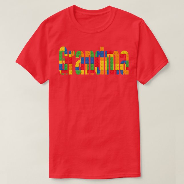 Camiseta Bloque de creación del Generador de Ladrillos para (Diseño del anverso)