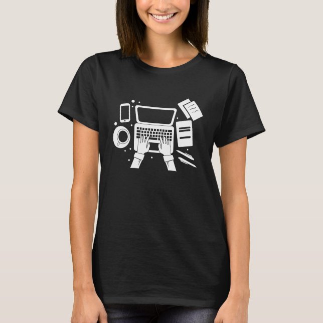 Camiseta Bloque de escritores (Anverso)
