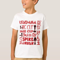 Bloque de Kendama, rojo