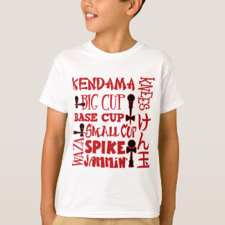 Camiseta Bloque de Kendama, rojo