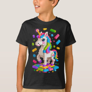 Camiseta Bloque de ladrillos de construcción del Generador 