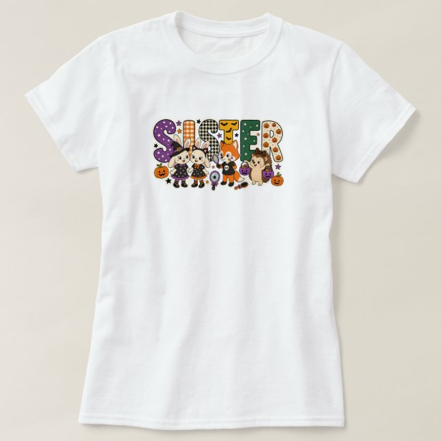 Camiseta Bloque de letras de la Hermandad (Diseño del anverso)