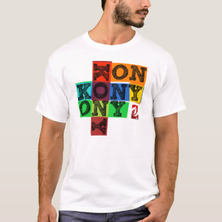 Camiseta Bloque del color de Kony 2012