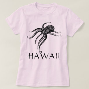 CAMISETA BLOQUE HAWAII DE LA TRIBAL POLINESIA DE OCTUBRE