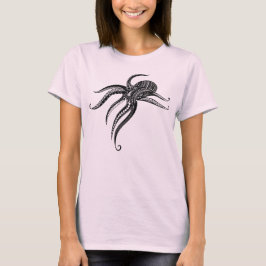 CAMISETA BLOQUE TRIBAL POLINESIANO DE OCTOPUS