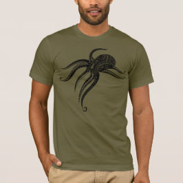 CAMISETA BLOQUE TRIBAL POLINESIANO DE OCTOPUS