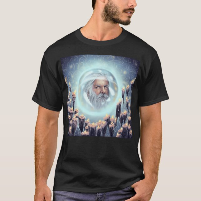 Camiseta Bloqueado Dentro De La Bola De Cristal - Asistente (Anverso)