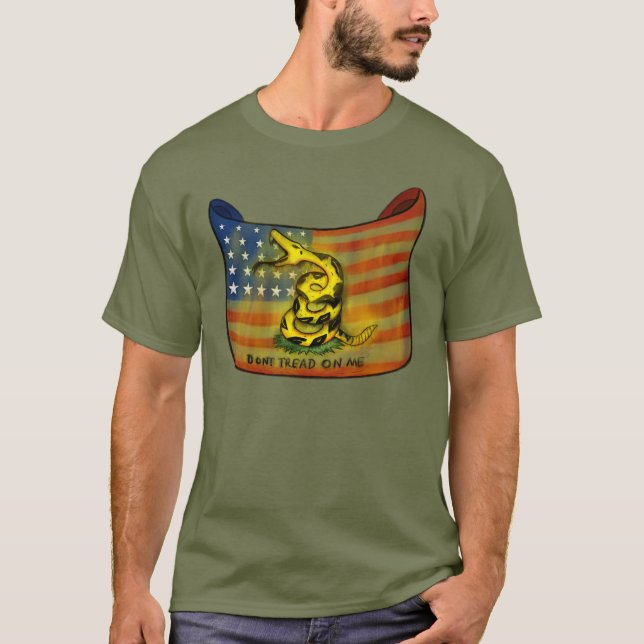 Camiseta Bloqueado por hilos (Anverso)