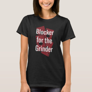 Camiseta Bloqueador Para El Molinillo Jugador De Poker Apue