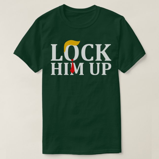 Camiseta Bloquear hacia arriba (Diseño del anverso)