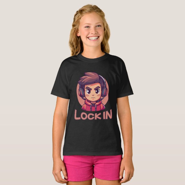 Camiseta Bloquear | Pro Gamer | Streamer (Anverso completo)