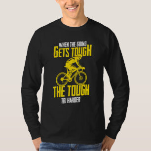 Camiseta Bloqueo De Bicicletas Cuando La Bicicleta Se Endur