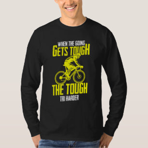 Camiseta Bloqueo De Bicicletas Cuando La Bicicleta Se Endur
