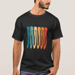 Camiseta Bloqueo de herrería de retro