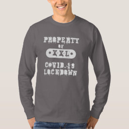 Camiseta Bloqueo de la propiedad Covid-19