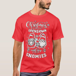 Camiseta Bloqueo de Navidades con mis gnomos - Lindos Gnome