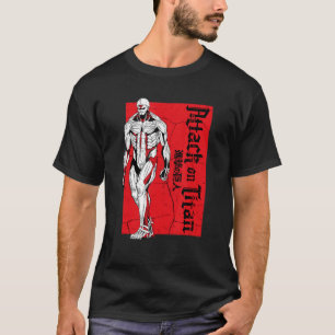 Camiseta Bloqueo rojo de Titan en ataque a la temporada 4 d