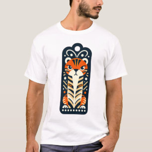 Camiseta Bloques de Arte Pop Geométrico – Expresión Moderna