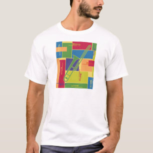Camiseta Bloques de color de trombón
