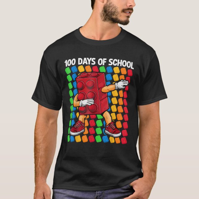 Camiseta Bloques de construcción de Dabbing Master Builder  (Anverso)