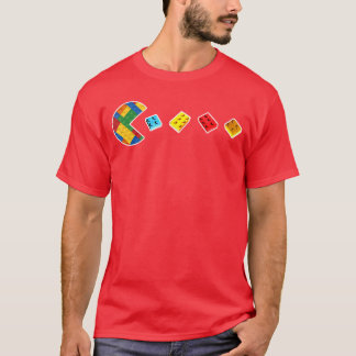 Camiseta Bloques de construcción divertidos para jugadores,