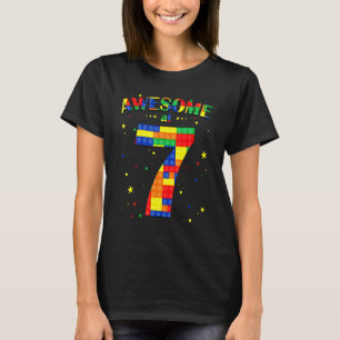 Camiseta Bloques De Construcción Impresionantes Con Un Naci