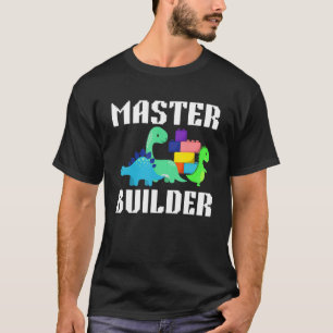 Camiseta Bloques De Construcción Legosaurus Dino Master Bui