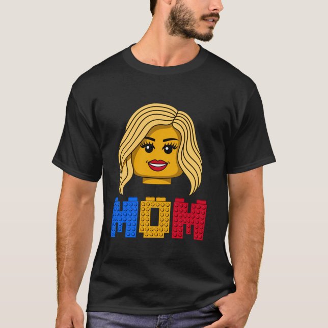 Camiseta Bloques de Ladrillos de Construcción de Master Bui (Anverso)