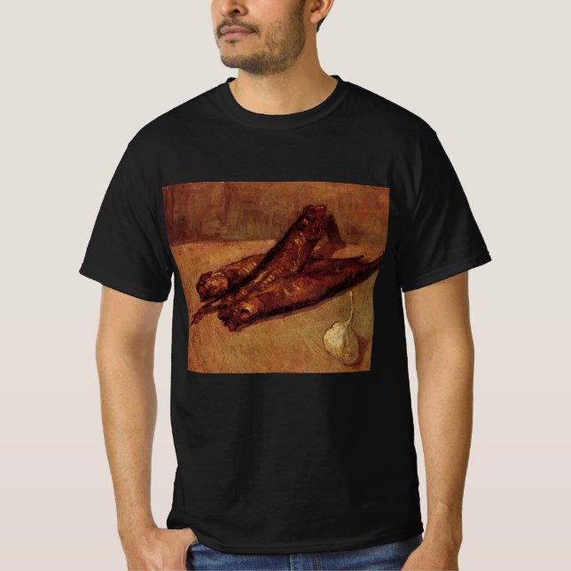 Camiseta Bloques de por vida y ajo de Vincent van Gogh (Anverso)