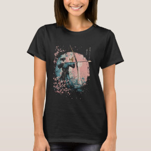 Camiseta Blos de cerezo de kudo-arte japonés tradicional