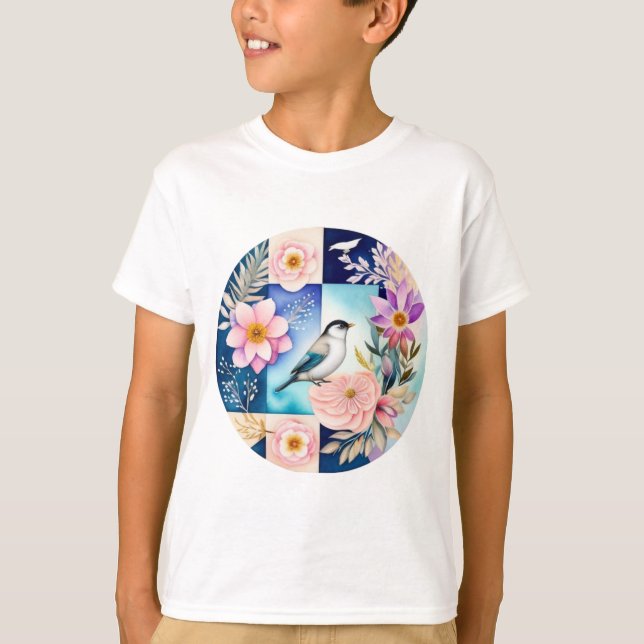 Camiseta Blossom & Bird  (Anverso)