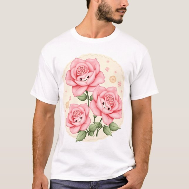 Camiseta Blossom Buddies: Petals with Personality (Anverso)