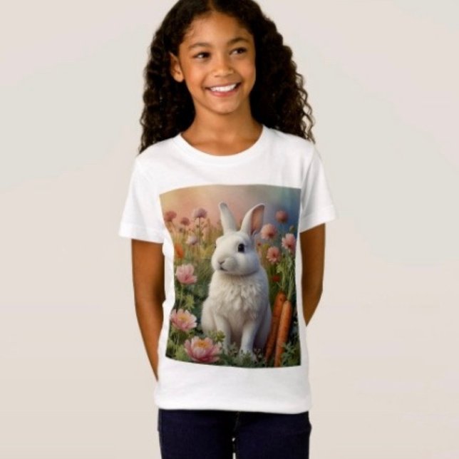 Camiseta Blossom Bunny & Carrot Patch Kids T-Shirt (Subido por el creador)