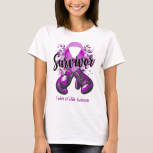 Camiseta Blossom Crohn & Colitis Sobreviviente Guerrero