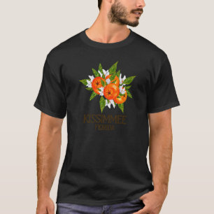 Camiseta Blossom de Naranjas de Kissimmee Florida Beach FL