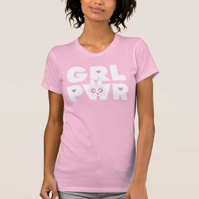 Camiseta Blossom: Girl Power (Anverso)