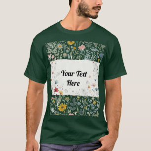 Camiseta Blossom in Style: Personalizable