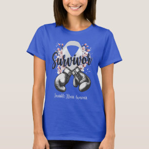 Camiseta Blossom Invisible Illness Sobreviviente Guerrero