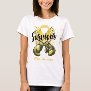 Camiseta Blossom Niño sobreviviente de Guerrero de Cáncer