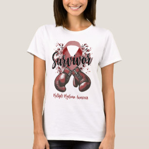 Camiseta Blossom Superviviente de Guerrero Múltiple Mieloma
