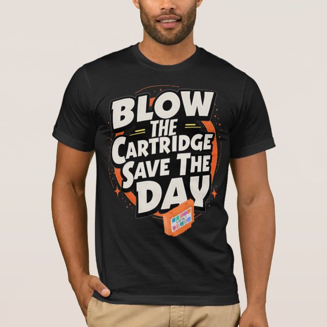 Camiseta Blow The Cartridge, Save The Day (Anverso)